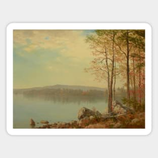 Landscape by Albert Bierstadt Magnet